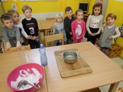 Pokusy s vodou, sněhem a ledem